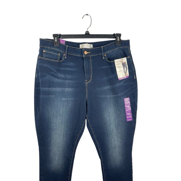 Signature by Levi Strauss Gold Label Women’s 18M W34 L30 Mid Rise Skinny Jeans - Picture 2 of 11